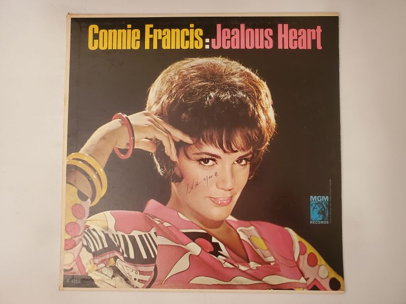 Connie Francis Jealous Heart vinyl record